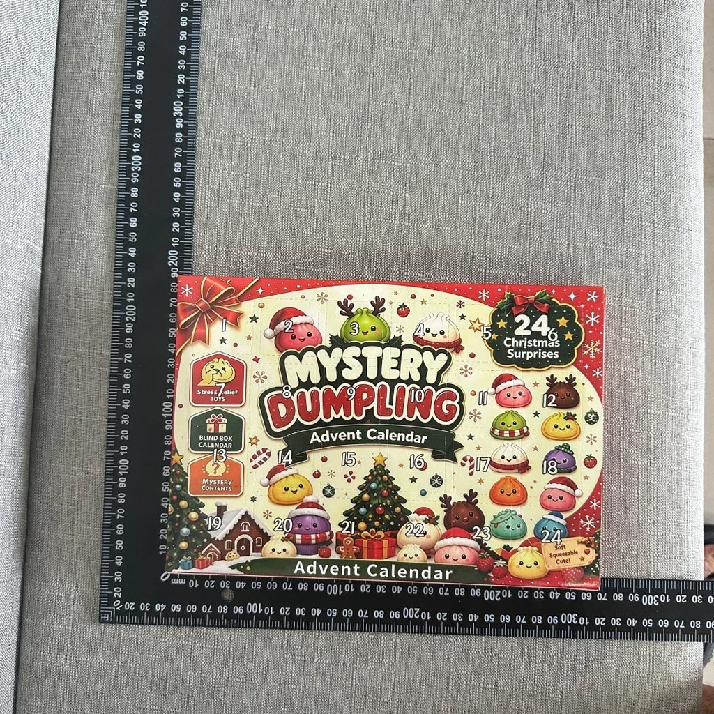 Boîte du calendrier de l’Avent Squishy Mystery Dumpling