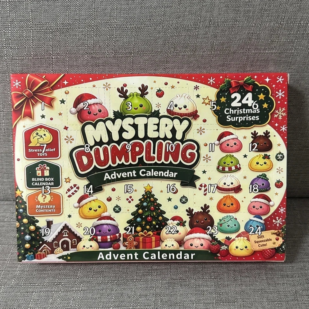 Calendrier de l’Avent Squishy 24 surprises Dumpling